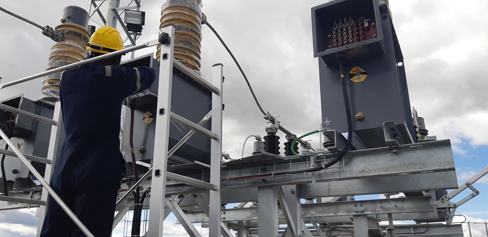 63KV CT Cable Installation and Terminations